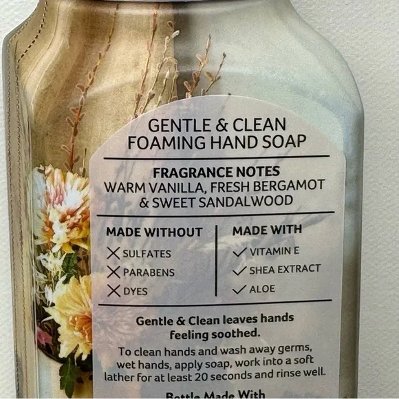 Bath & Body Works Cloud Nine Body Cream & Mahogany Vanilla Hand Soap NWT - Picture 5 of 5